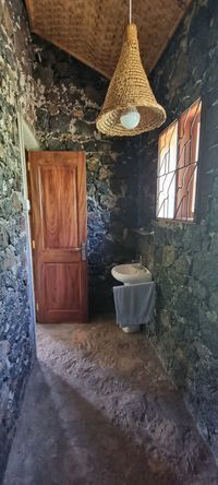 The Toilet in the stone House